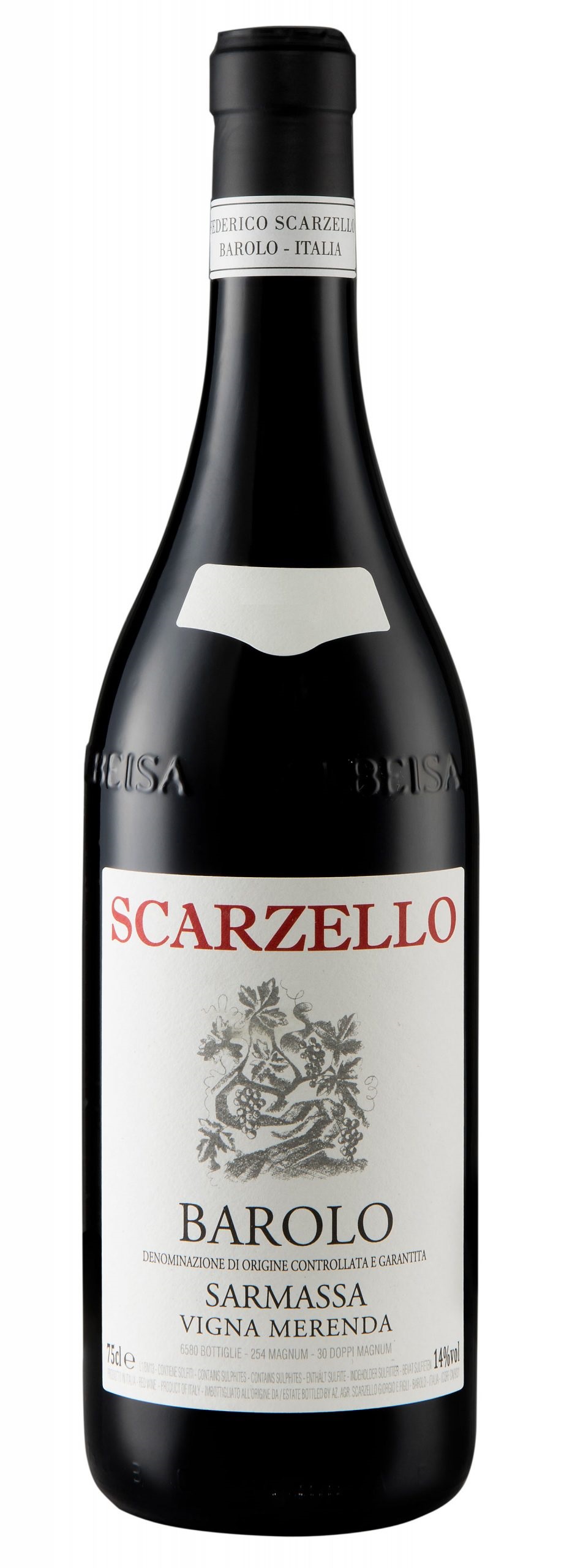 Barolo DOCG SARMASSA vigna MERENDA 2021